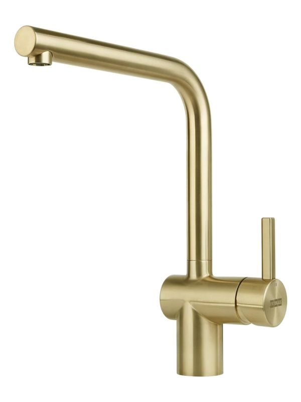 Franke Neo single lever mixer, high pressure fixed spout, gold, 115.0681.241