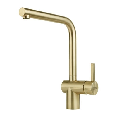 Franke Neo single lever mixer, high pressure fixed spout, gold, 115.0681.241