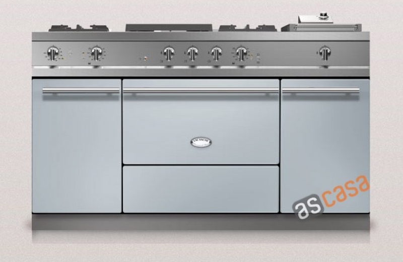 Lacanche Fontenay Modern, cooking station, 150.5 cm, color ceramic gray, with 5 year guarantee!