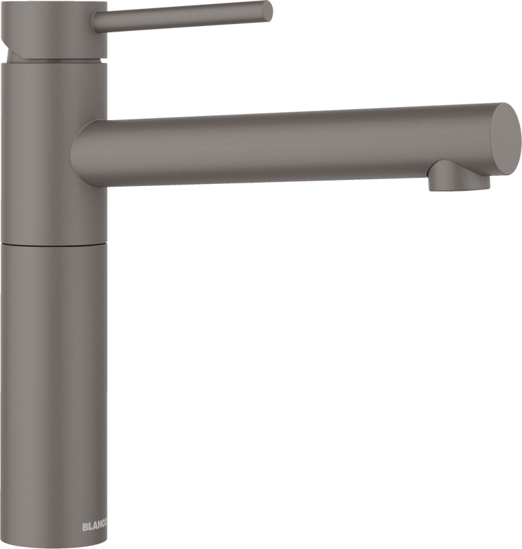 Blanco Alta II Silgranit-Look high-pressure fixed spout, volcano gray, 527533