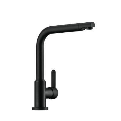 Servizio Portare 1, матовый черный, однорычажный смеситель высокого давления, защита от ожогов, 5021302