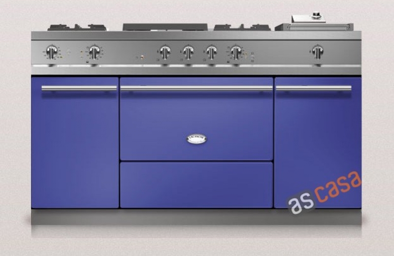 Lacanche Fontenay Modern, cooking station, 150.5 cm, color Porto Blue, with 5 year guarantee!