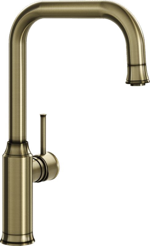 Blanco Livia S fitting, high pressure fixed spout, satin gold, 526687