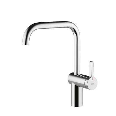 KWC Livello 1E, смеситель однорычажный хром, высокое давление, 5022173