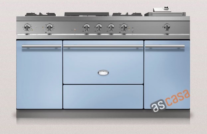 Lacanche Fontenay Modern, cooking station, 150.5 cm, color Delft Blue, with 5 year guarantee!