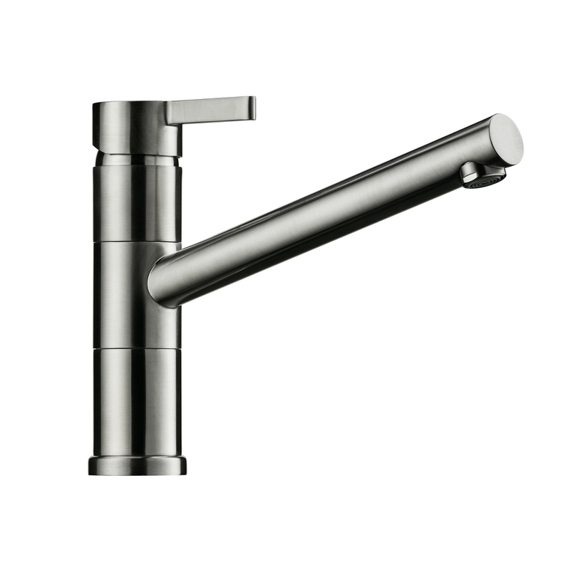 Servizio Lastra 1, stainless steel finish, high pressure, single lever mixer, anti-scald, 5021310