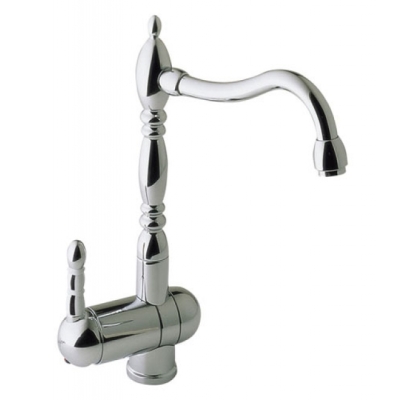 Systemceram KeraDomo РЕТРО смеситель однорычажный, высокое давление, хром