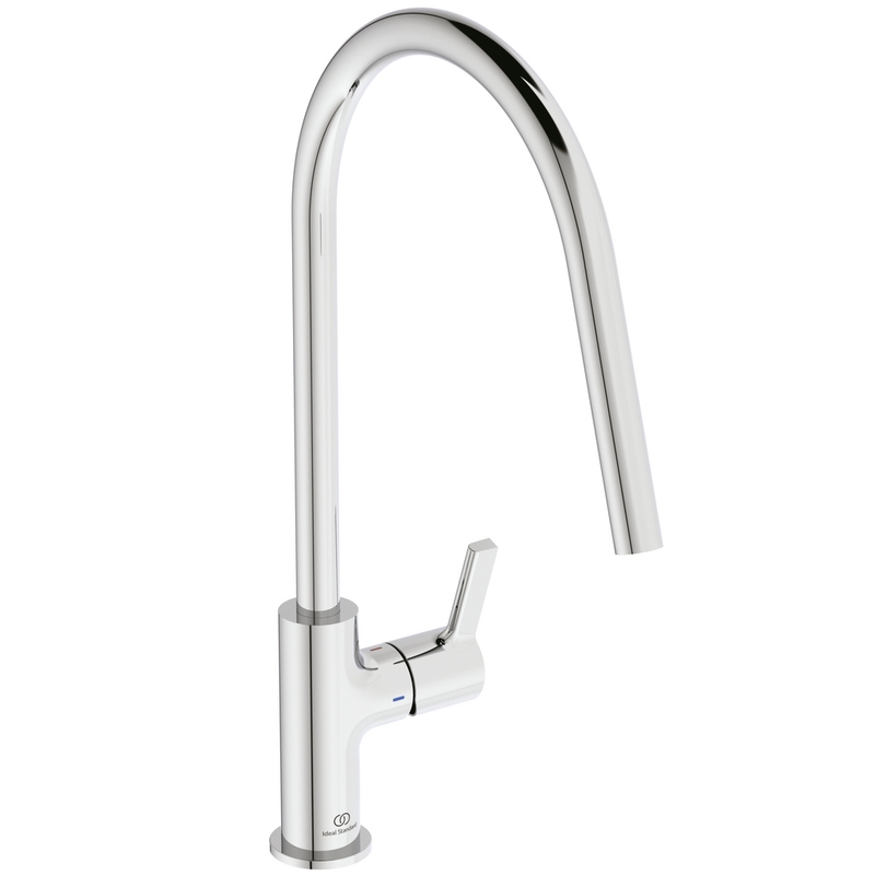 Ideal Standard Gusto L1, chrome, single lever mixer, low pressure, 5024191