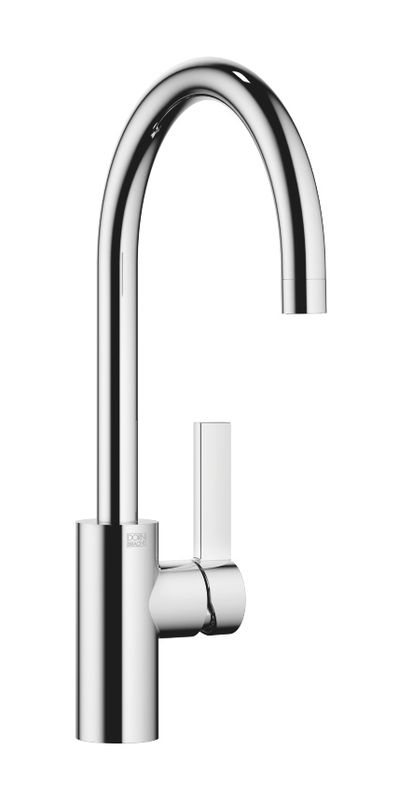 Dornbracht Tara Ultra single lever mixer with fixed spout, high pressure, chrome, 33800875-00