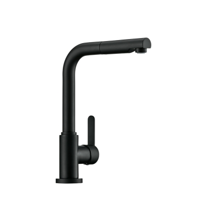 Servizio Portare 2, mattmust, kõrgsurve, tõmbetila, ühe hoovaga segisti, põletusvastane, 5021305