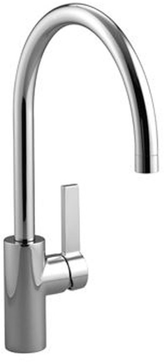 Dornbracht Tara Ultra single lever mixer with handle lever on the right, high pressure, chrome, 33826875-00