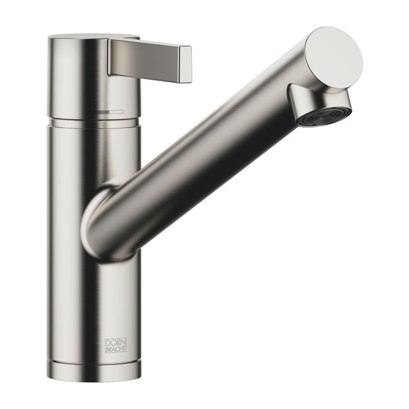 Dornbracht Eno single lever mixer, high pressure, brushed platinum, 33800760-06