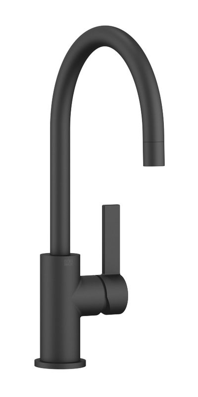 Dornbracht Tara Ultra single lever mixer, bar tap, high pressure, matt black, 33805875-33