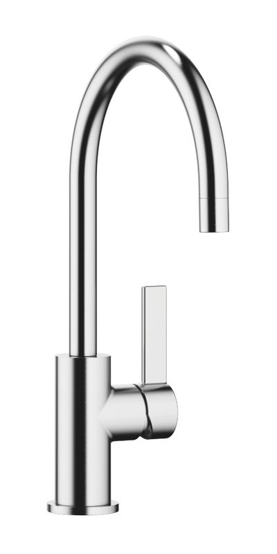 Dornbracht Tara Ultra single lever mixer, bar tap, high pressure, brushed chrome, 33805875-93