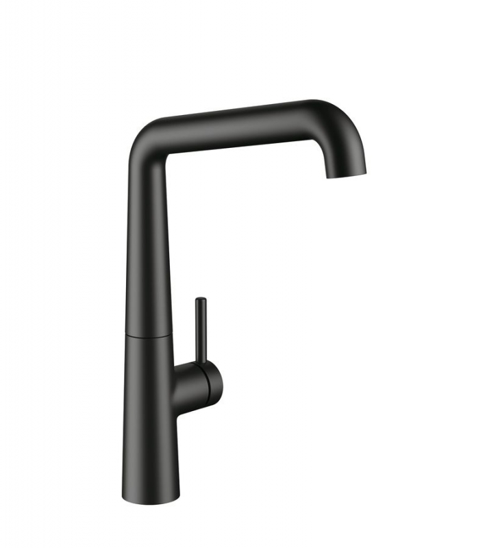 KWC Kio 2, single lever mixer tap black matt, high pressure, 5022274