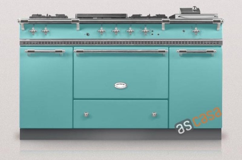 Lacanche Fontenay Classic, cooking station, 150.5 cm, color coral blue, with 5 year guarantee!