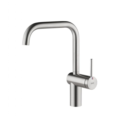 KWC Livello 1E, смеситель однорычажный, нержавеющая сталь, высокое давление, 5022174