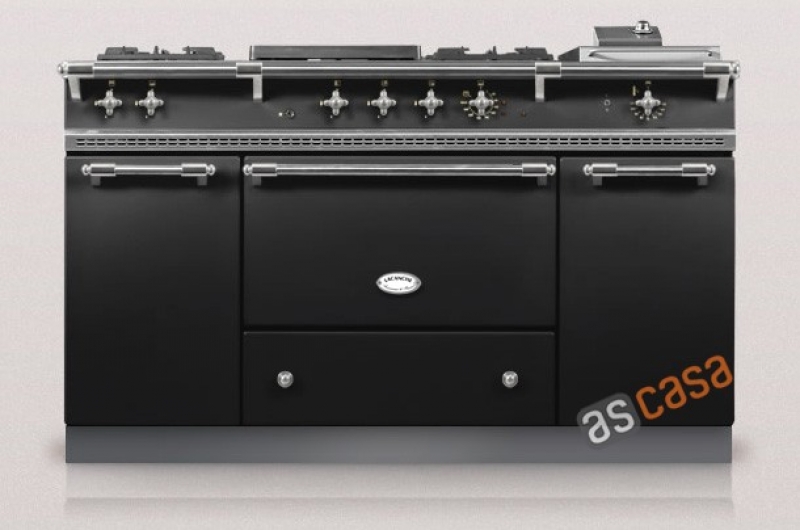 Lacanche Fontenay Classic, cooking station, 150.5 cm, color anthracite, with 5 year guarantee!