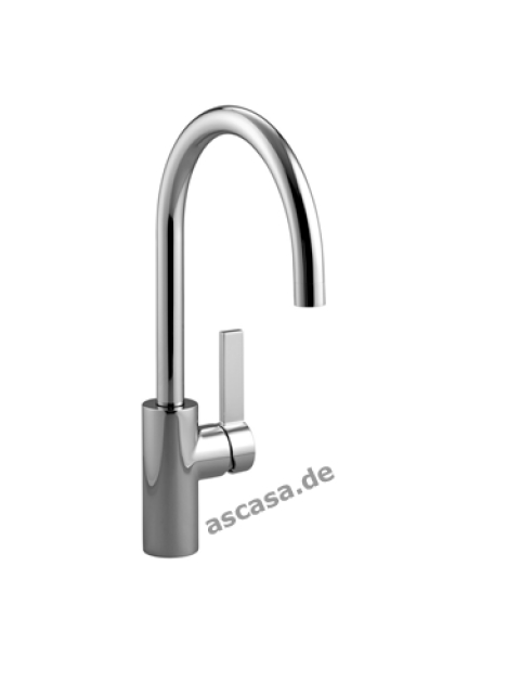 Dornbracht Tara Ultra single lever mixer, bar tap, high pressure, brushed platinum, 33805875-06