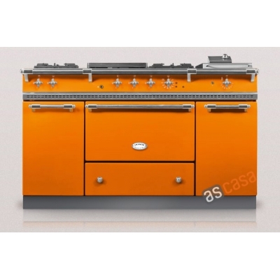 Lacanche Fontenay Classic, küpsetusjaam, 150,5 cm, värv mandariin, 5-aastase garantiiga!