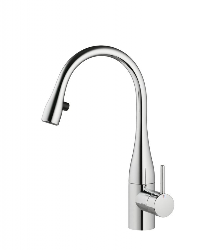 KWC Eve 2, single lever mixer chrome, high pressure, 5022165