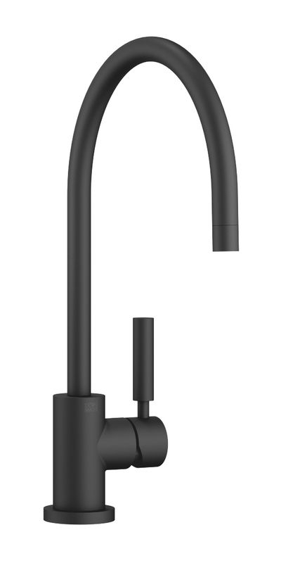 Dornbracht Tara Classic single lever mixer, high pressure, matt black, 33815888-33