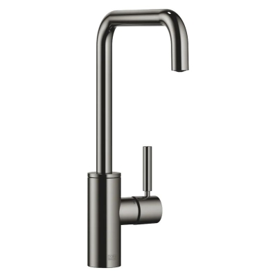 Dornbracht META SQUARE single lever mixer, high pressure, dark chrome, 33800861-19