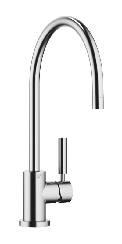 Dornbracht Tara Classic single lever mixer, high pressure, brushed chrome, 33815888-93