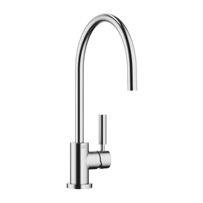 Dornbracht Tara Classic single lever mixer, high pressure, brushed chrome, 33815888-93