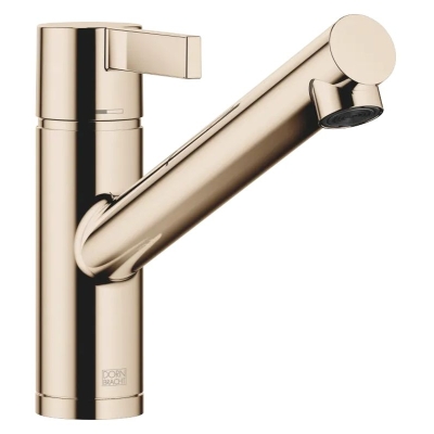 Dornbracht Eno single lever mixer, high pressure, champagne (22kt gold), 33800760-47