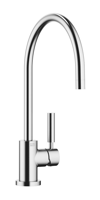 Dornbracht Tara Classic single lever mixer, high pressure, brushed chrome, 33826888-93