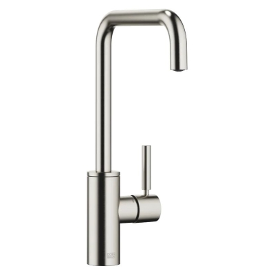 Dornbracht META SQUARE single lever mixer, high pressure, brushed platinum, 33800861-06