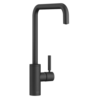 Dornbracht META SQUARE single lever mixer for rinse/professional shower, high pressure, matt black, 33826861-33