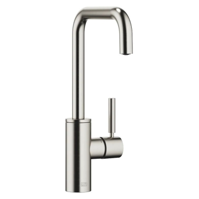 Dornbracht META SQUARE BAR TAP single lever mixer, high pressure, brushed platinum, 33805861-06