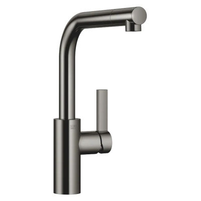 Dornbracht Elio ühe hoovaga segisti, kõrgsurve, tume kroom, 33826790-19