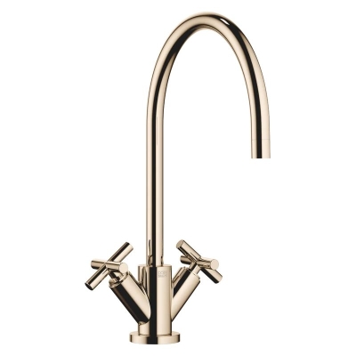 Dornbracht Tara fitting, high pressure, champagne (22kt gold), 22815892-47