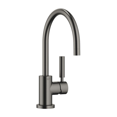 Dornbracht Tara Classic single lever mixer, high pressure, dark platinum brushed, 33800888-99