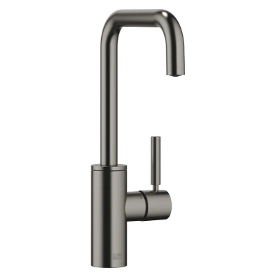 Dornbracht META SQUARE BAR TAP single lever mixer, high pressure, dark platinum brushed, 33805861-99