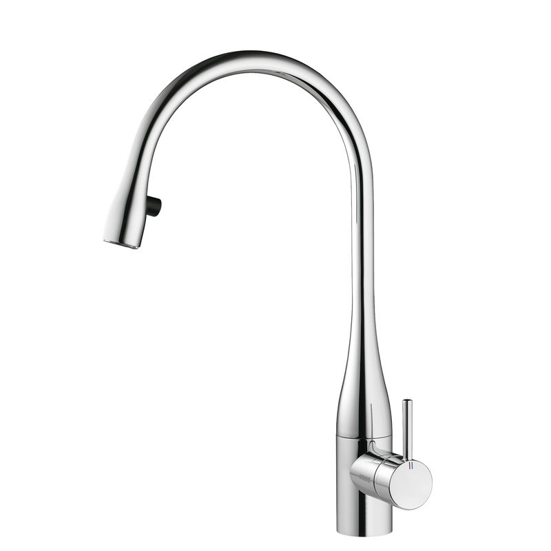 KWC Eve 4, single lever mixer chrome, high pressure, 5022161