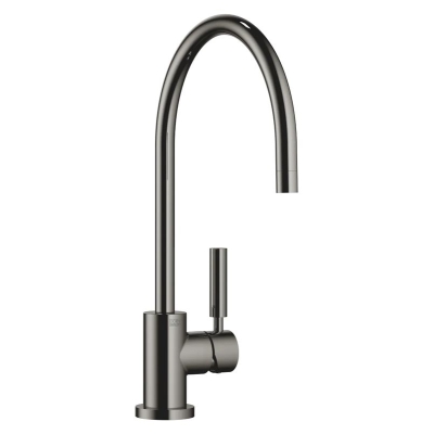 Dornbracht Tara Classic single lever mixer, high pressure, dark chrome, 33815888-19