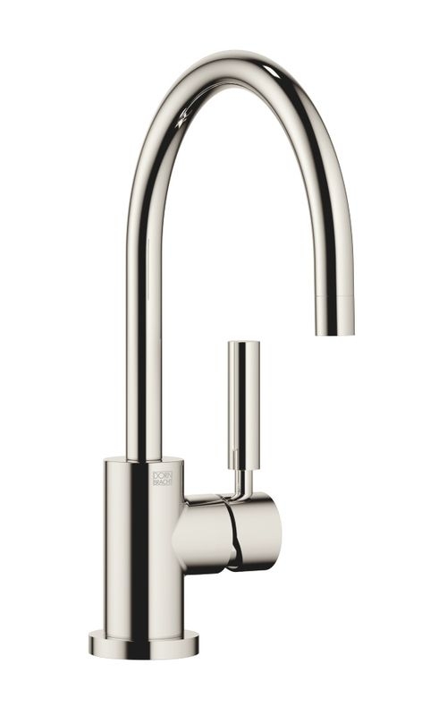 Dornbracht Tara Classic single lever mixer, high pressure, platinum, 33800888-08