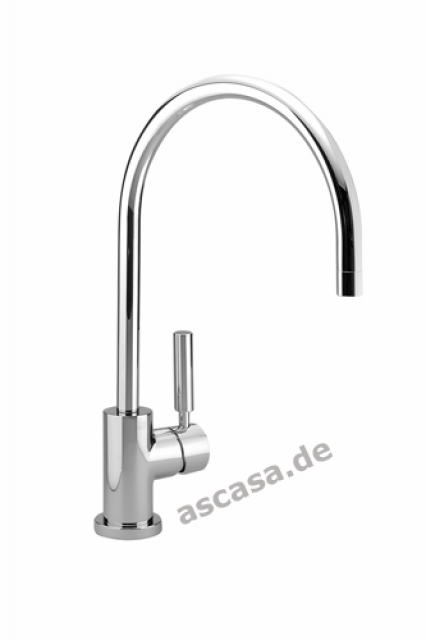 Dornbracht Tara Classic однорычажный смеситель, высокое давление, матовая платина, 33815888-06