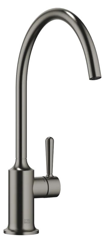 Dornbracht VAIA single lever mixer, high pressure, dark platinum brushed, 33816809-99