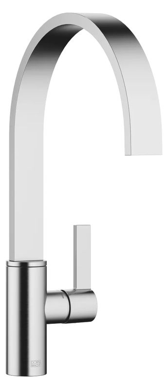 Dornbracht MEM single lever mixer, high pressure, brushed chrome (stainless steel look), 33815682-93