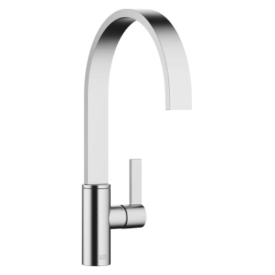 Dornbracht MEM single lever mixer, high pressure, brushed chrome (stainless steel look), 33815682-93