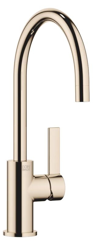 Dornbracht Tara Ultra single lever mixer, bar tap, high pressure, champagne (22kt gold), 33805875-47