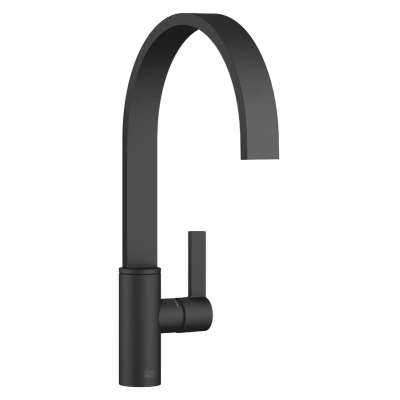 Смеситель Dornbracht MEM однорычажный, высокое давление, черный матовый, 33815682-33