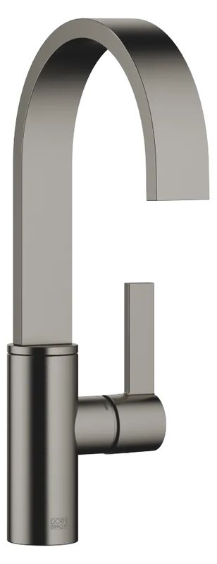 Dornbracht MEM BAR TAP single lever mixer, high pressure, brushed dark platinum, 33805682-99