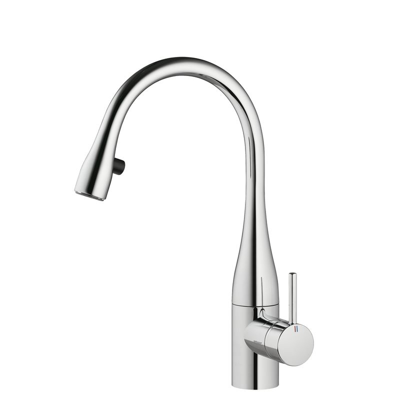 KWC Eve 1, single lever mixer chrome, high pressure, 5022167