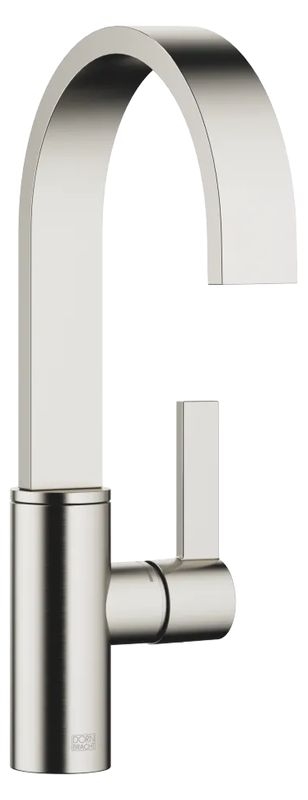 Dornbracht MEM BAR TAP single lever mixer, high pressure, brushed platinum, 33805682-06